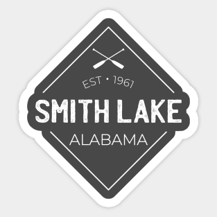 Smith Lake Alabama Tshirt Sticker